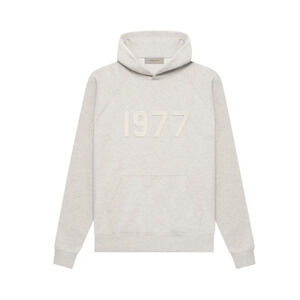 NWT Fear of God Essentials 1977 Hoodie Light Oatmeal Size Large